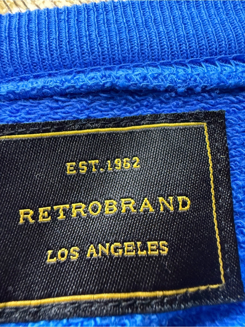 Retro Brand x Free People Surf City USA 79 Blue Sweatshirt - XL - Picture 3 of 7